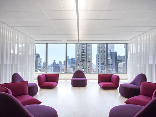 時尚辦公網 辦公設計 設計欣賞 專注與協作 商務咨詢服務公司紐約總部設計欣賞